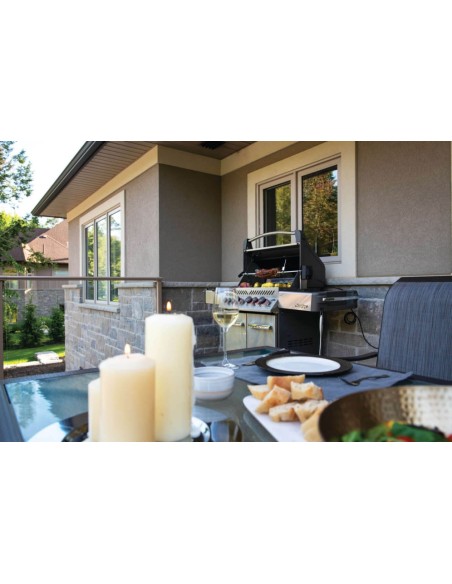 BARBACOA NAPOLEON PRESTIGE 500 ACERO INOXIDABLE