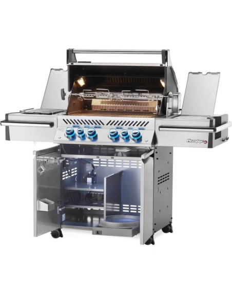 BARBACOA NAPOLEON PRESTIGE PRO 500 EN ACERO INOXIDABLE