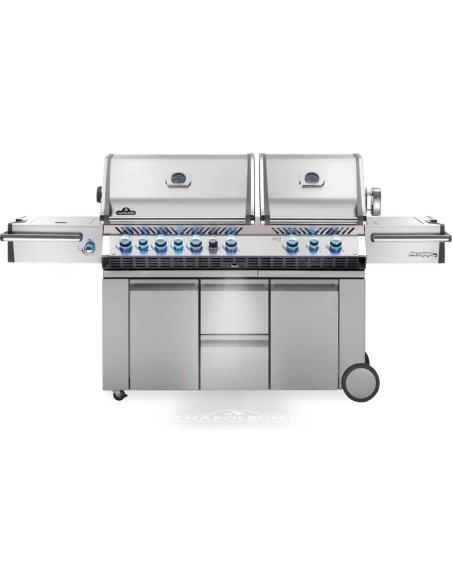 BARBACOA NAPOLEON PRESTIGE 825 EN ACERO INOXIDABLE