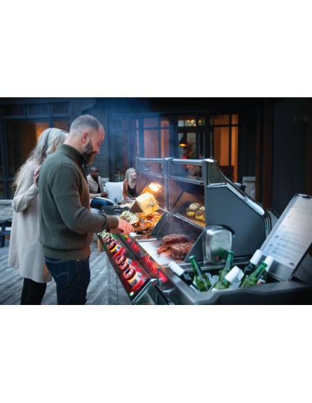 BARBACOA NAPOLEON PRESTIGE 825 EN ACERO INOXIDABLE