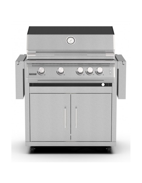 BARBACOA A GAS CON CARRO FUSION 400 GRS