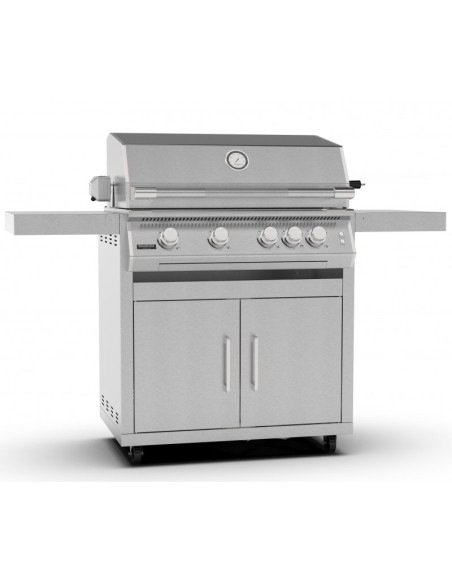 BARBACOA A GAS CON CARRO FUSION 400 GRS
