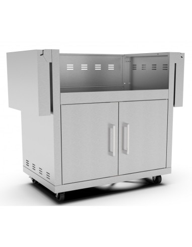 BARBACOA A GAS CON CARRO FUSION 400 GRS BARBACOA A GAS CON CARRO FUSION 400 GRS