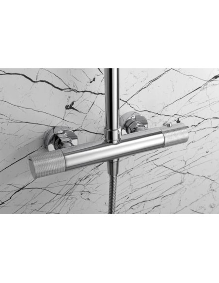 COLUMNA DE DUCHA TERMOSTATICA MODELO LINE MARCA IMEX