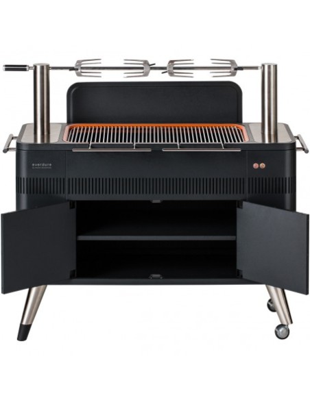 BARBACOA DE CARBON MODELO HUB