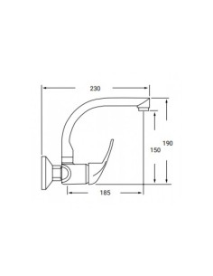 GRIFO COCINA MODELO NORMA 2