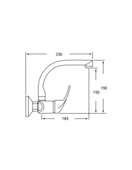 GRIFO COCINA MODELO NORMA