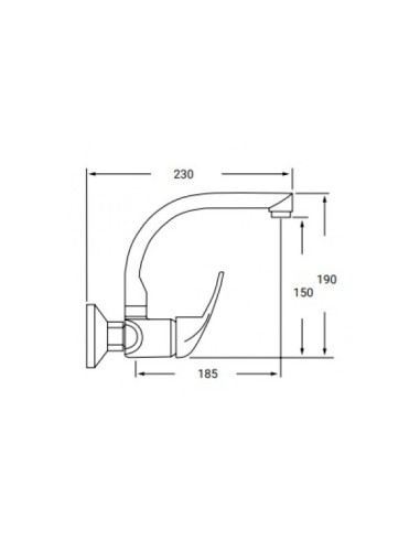 GRIFO DE COCINA MODELO NORMA