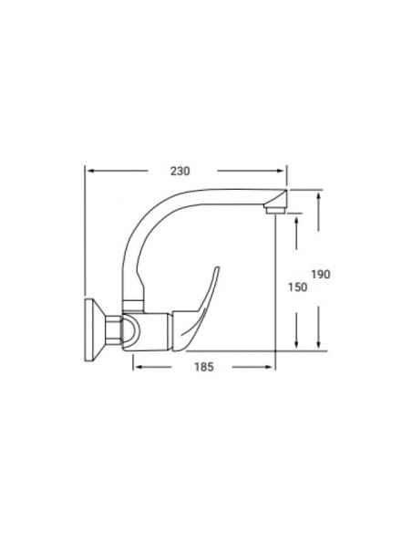 GRIFO DE COCINA MODELO NORMA