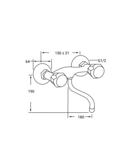 GRIFO DE COCINA MODELO AIDA