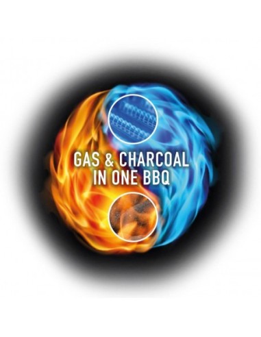 BARBACOA HÍBRIDA ENCASTRABLE CON 4...