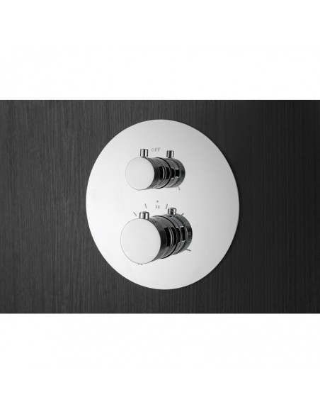 CONJUNTO DE DUCHA TERMOSTATICO EMPOTRAR MODELO TOP DE IMEX