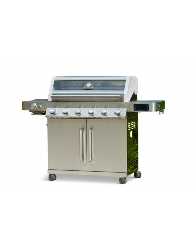 BARBACOA HÍBRIDA DE 6 QUEMADORES EN...