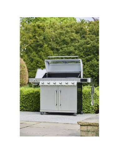 BARBACOA HÍBRIDA DE 6 QUEMADORES EN...