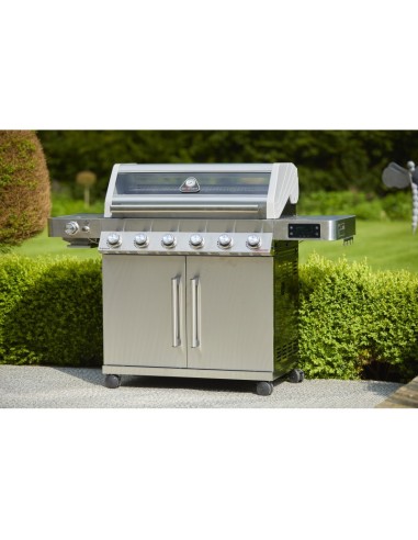 BARBACOA HÍBRIDA DE 6 QUEMADORES EN...