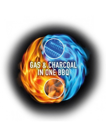 BARBACOA HIBRIDA DE 4 QUEMADORES MODELO LEGACY