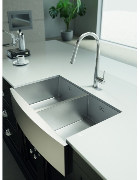 FREGADERO DE DOS SENOS MODELO CIRCÓN 2