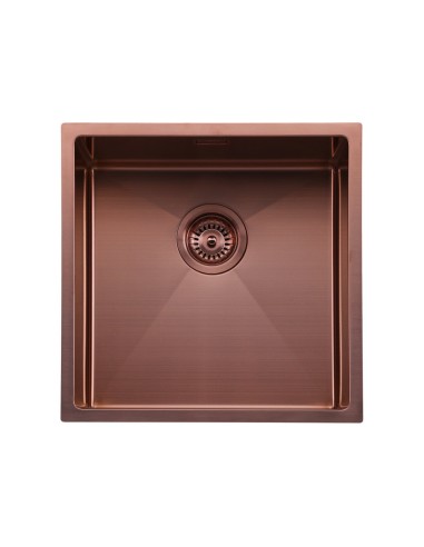 FREGADERO 440X440mm modelo PIRITA ROSÉ MATE