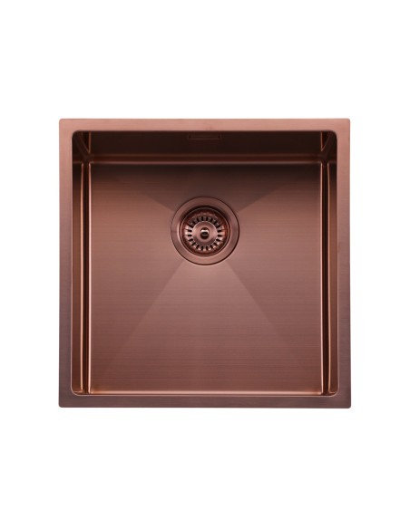 FREGADERO 440X440mm modelo PIRITA ROSÉ MATE