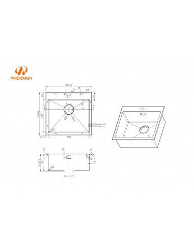 FREGADOR DE UN SENO MODELO CUARZO FREGADOR DE UN SENO MODELO CUARZO