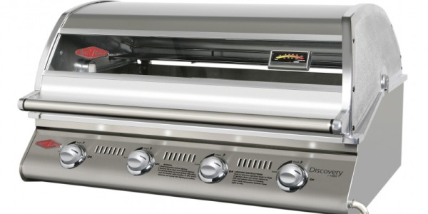 DESCUBRE LA ELEGANCIA Y POTENCIA DE LA BARBACOA ENCASTRABLE DISCOVERY PREMIUM INOX DE 4 QUEMADORES